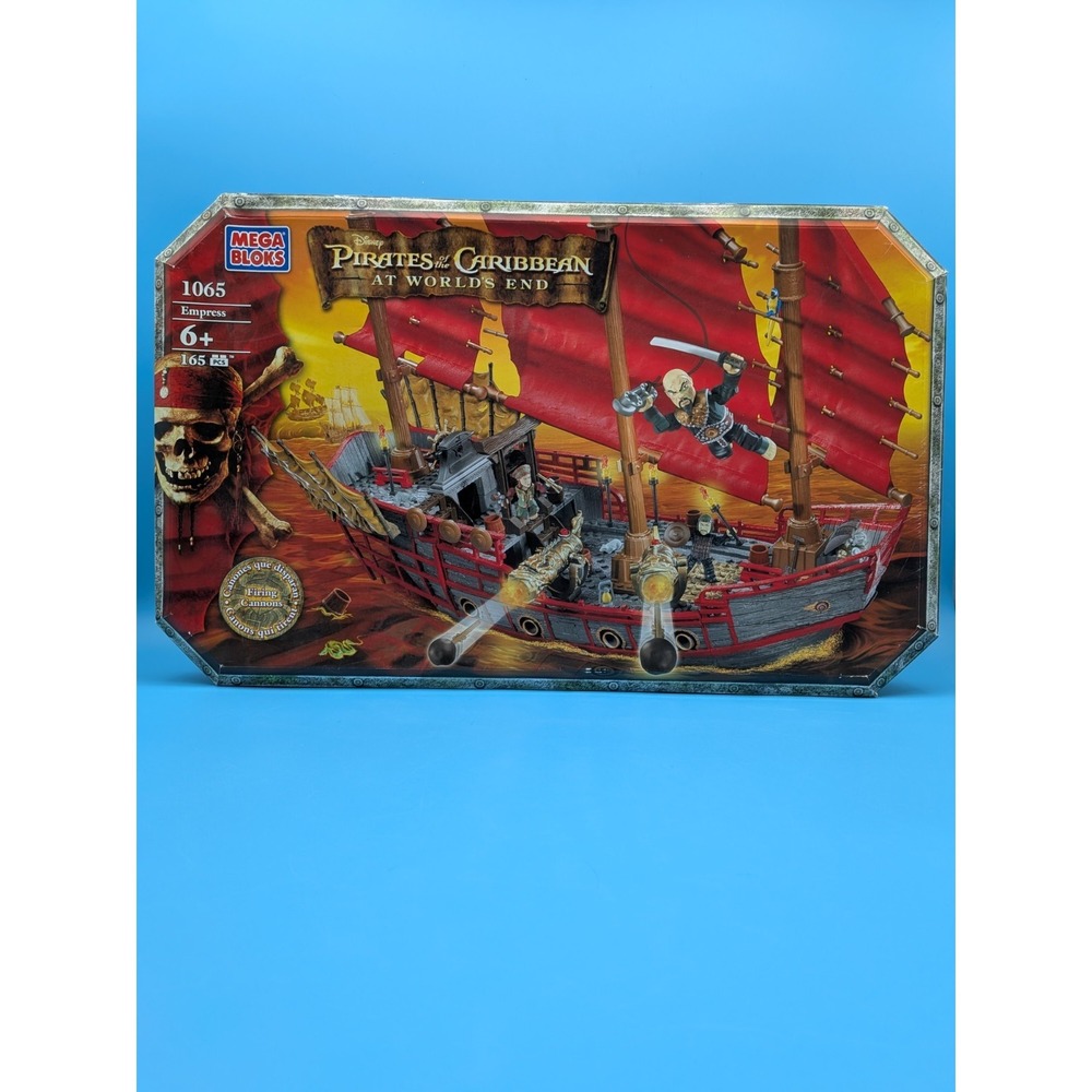 Mega Bloks 1065 Pirates Of The Caribbean At World's End Empress Open Box / New